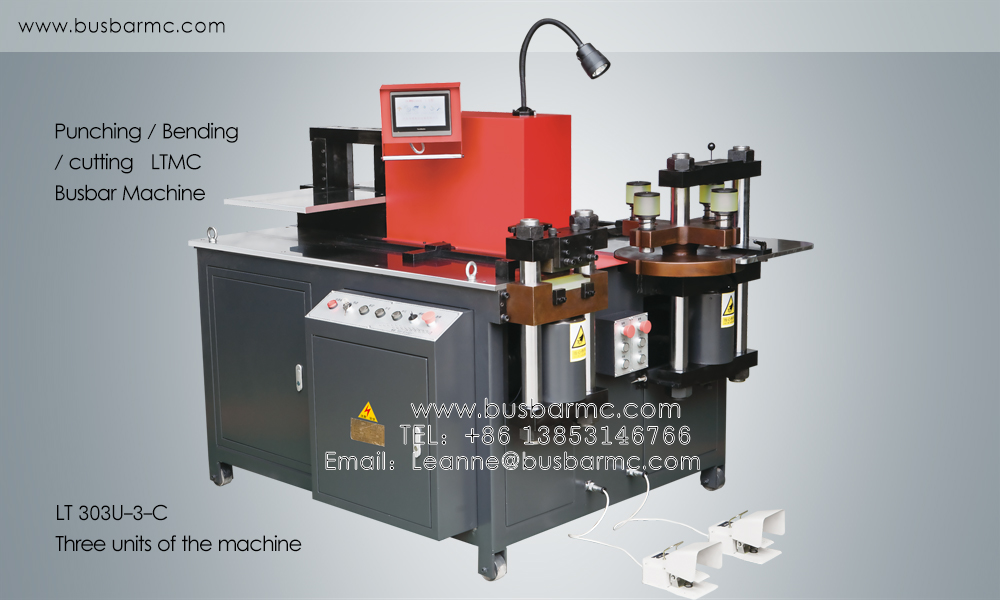 LTMC 303U-3-C Máquina CNC para Procesamiento de Barras de Cobre – Equipo de Punz