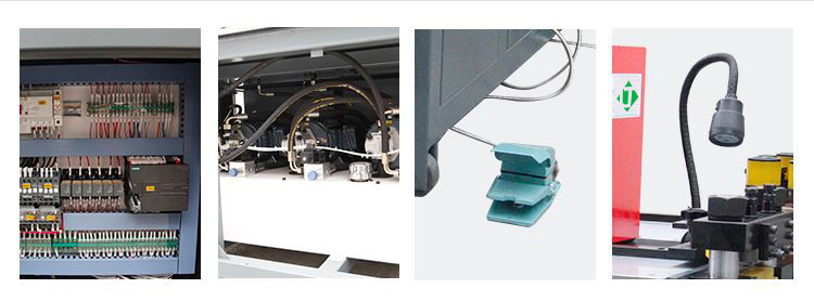 máquina de punzonado corte y doblado de barras