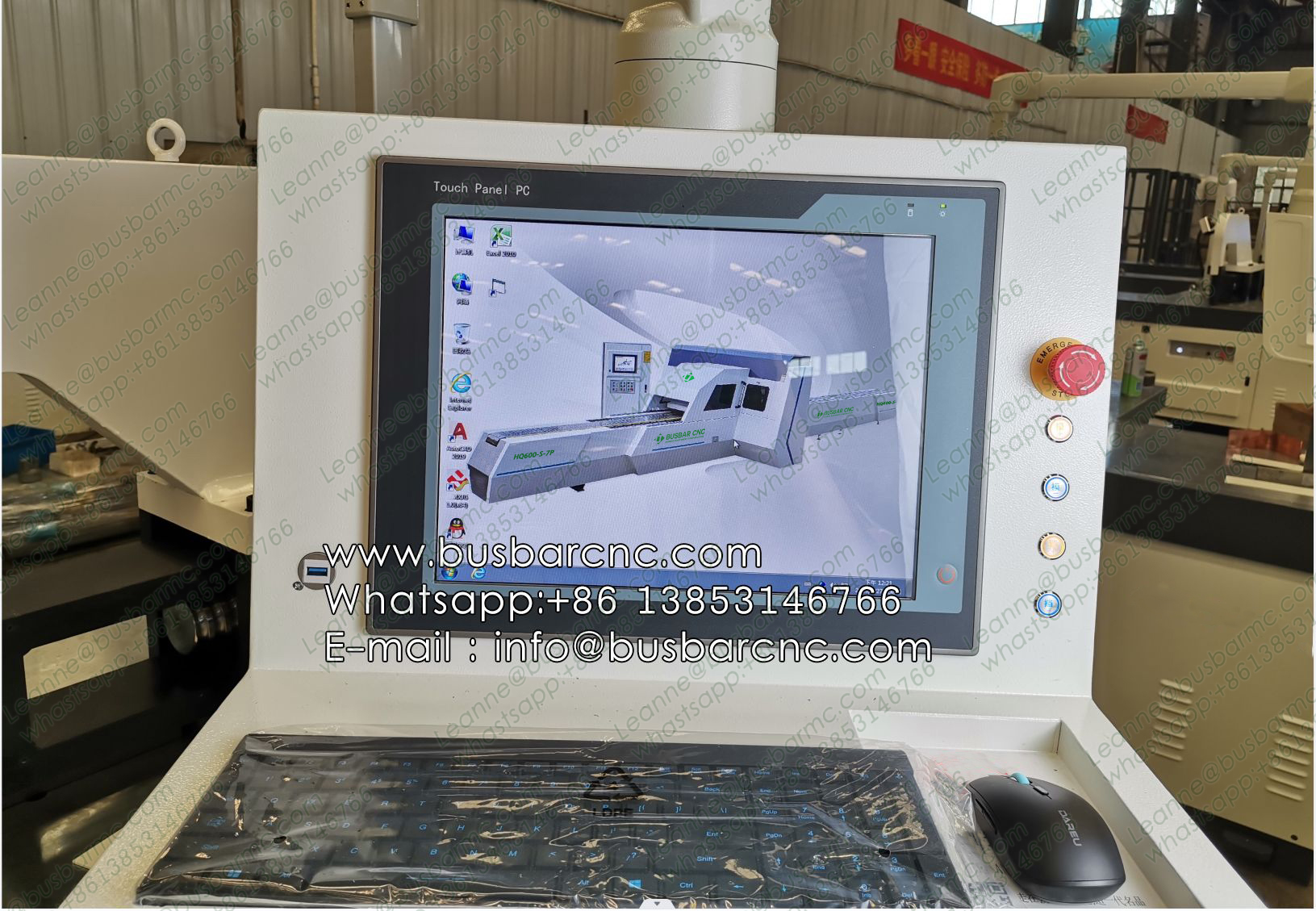 máquina de procesamiento de barras eléctricas